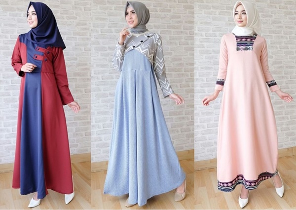  Gambar Model Baju Muslim Terbaru Model Baju Terbaru 2019 