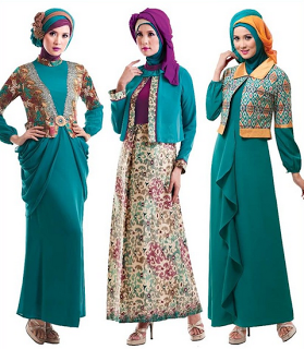  Model  Baju  Muslim Gamis  Modern Terbaru 2021  Untuk Lebaran  