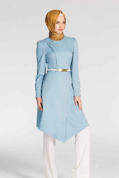  Model  Baju  Muslim Gamis  Modern Terbaru  2021  Untuk  Lebaran  